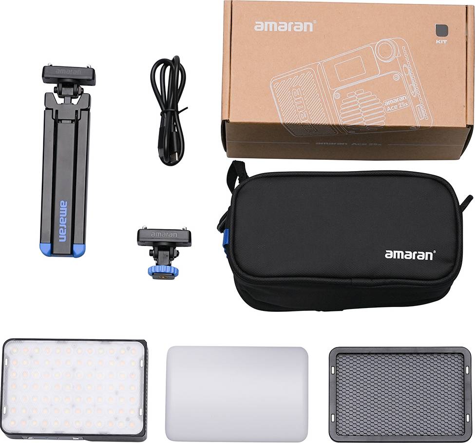 Led studio lights Aputure Amaran Ace 25x LED Light Kit