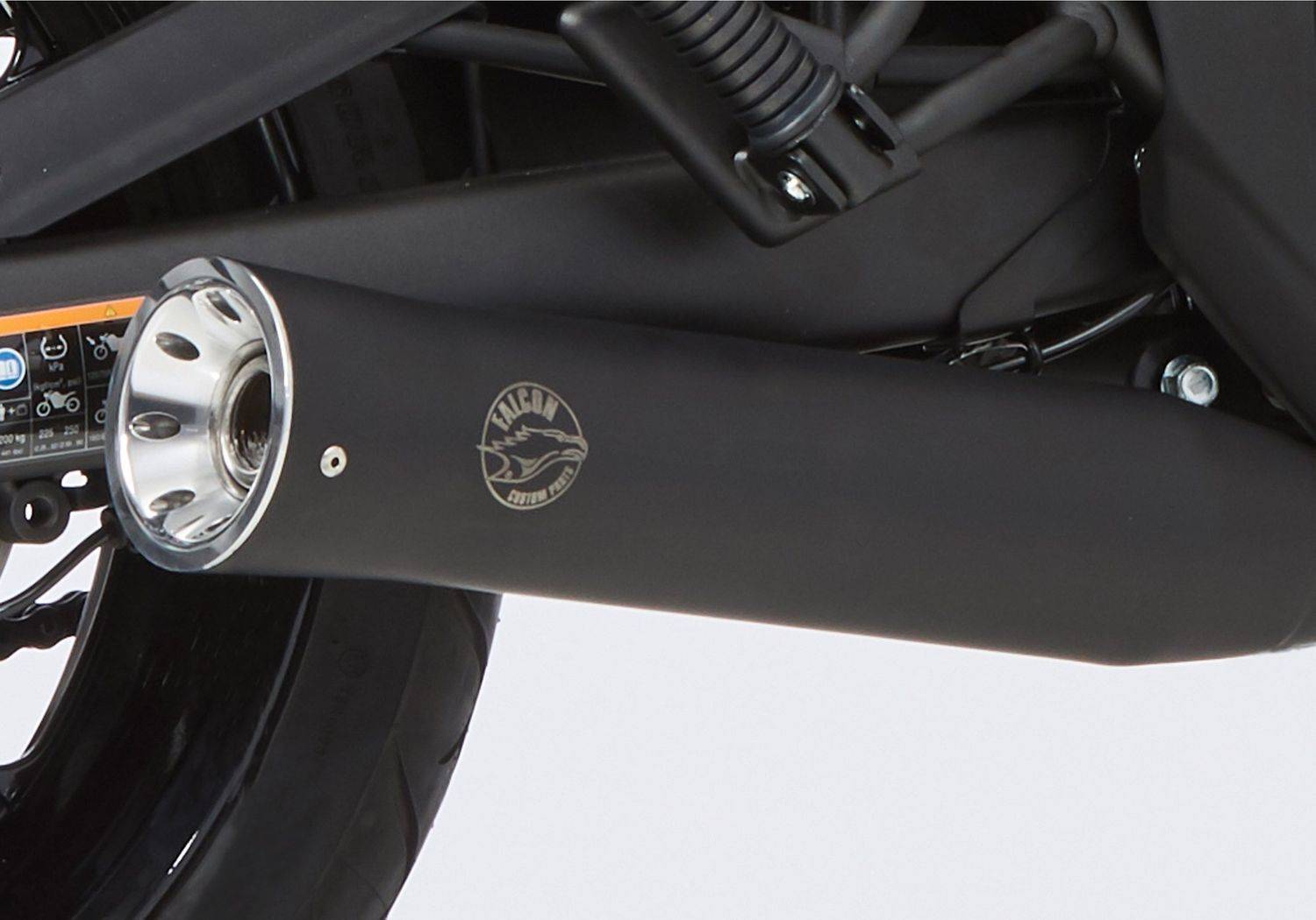 Falcon Double Groove Slip On Exhaust System