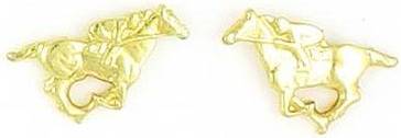 Thoroughbred Racing Earrings