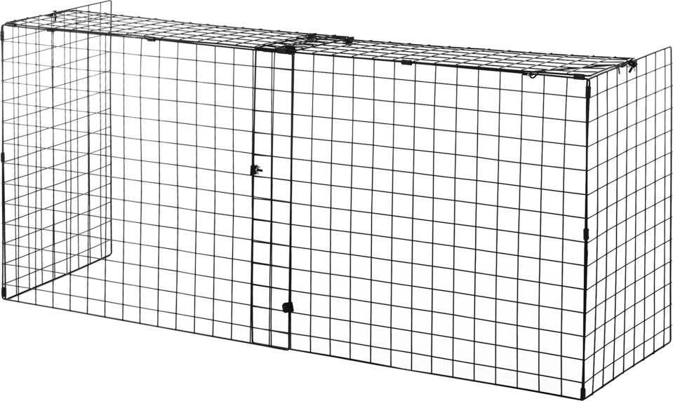 Extendable Fireguard Screen Black
