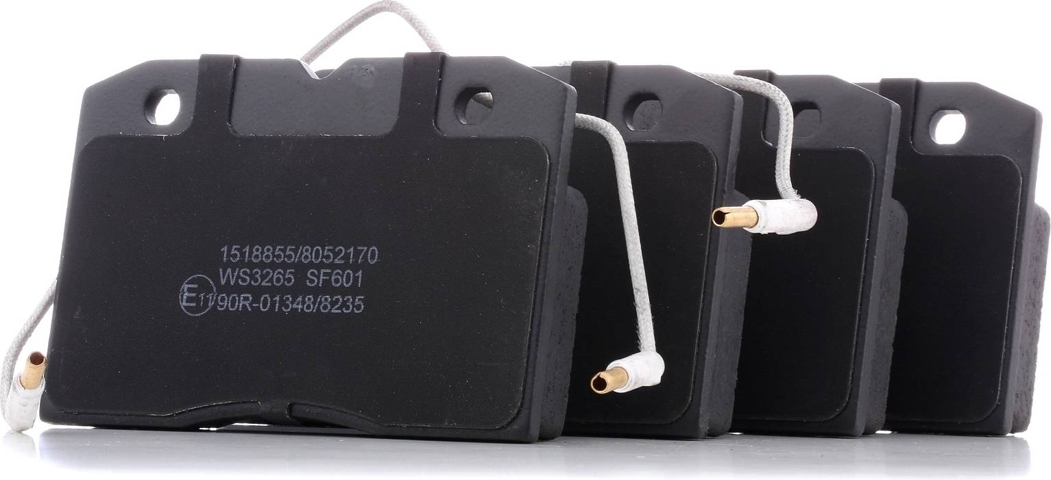 Ridex Brake Pad Set Front Axle