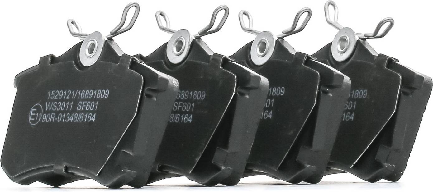 Ridex Brake Pad Set Rear Axle
