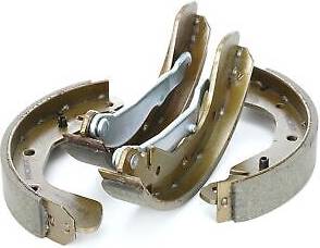 Ridex Brake Shoes Rear Axle Without Wheel
