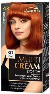 Multi Cream Color Fiery Red 43