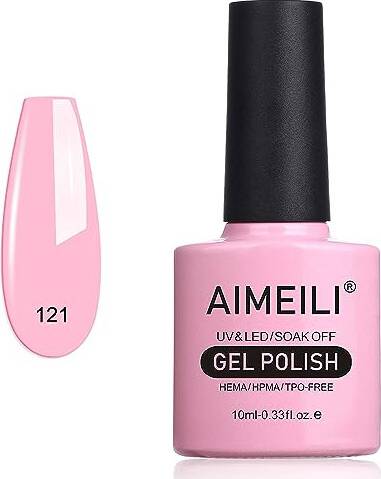 AIMEILI Soak Off UV LED Nail Polish - Rosa Rugosa