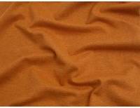 Minerva Core Range Tubular Ribbing Stretch Knit Fabric Rust Metervara Brun