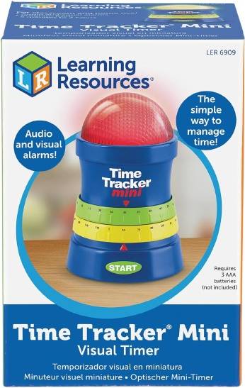Learning Resources Time Tracker Mini Visual Timer