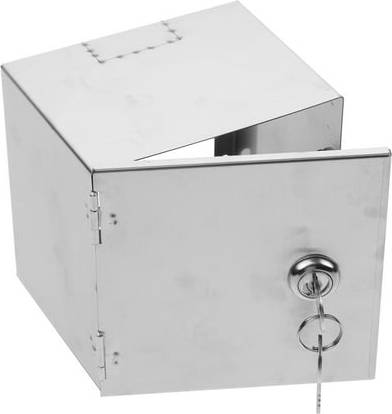 Nagedi, Outdoor Socket Protector Stainless Steel Outlet Socket Box Lockable Protector for Socket Outlet