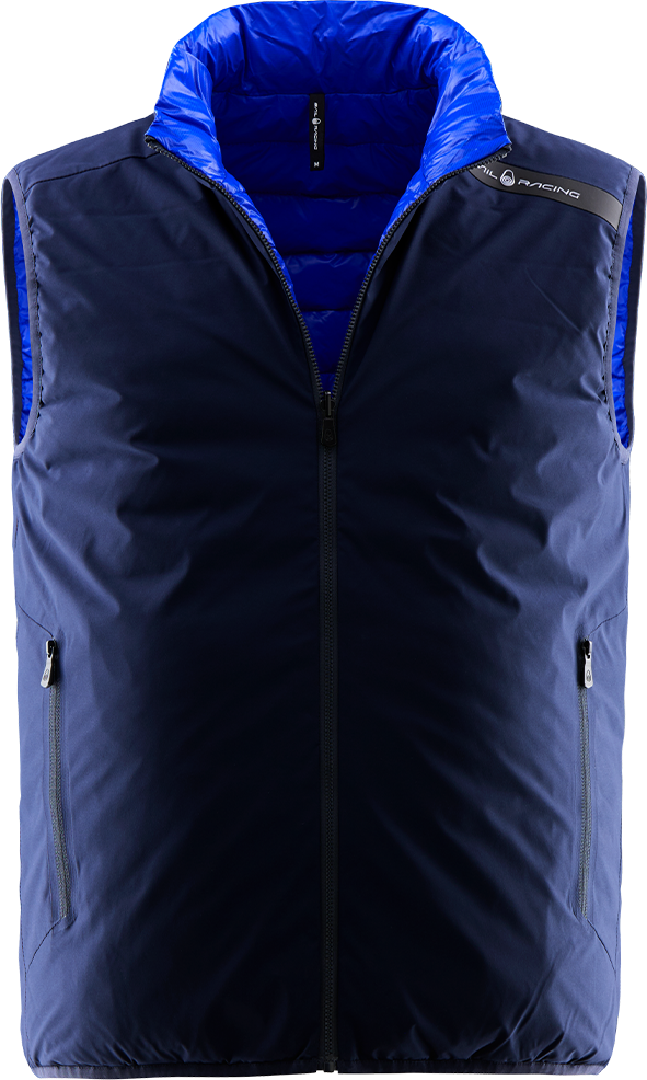 Sail Racing Flood Reversible Vest - Navy