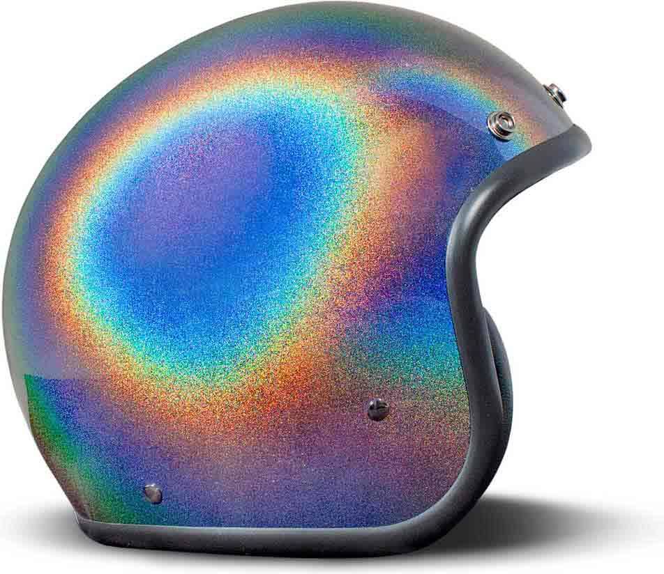 Retro Open Face Helmet - Multicolor