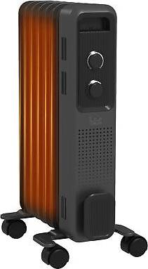 Oil filled radiators Homcom Oil Filled Radiator Space Heater