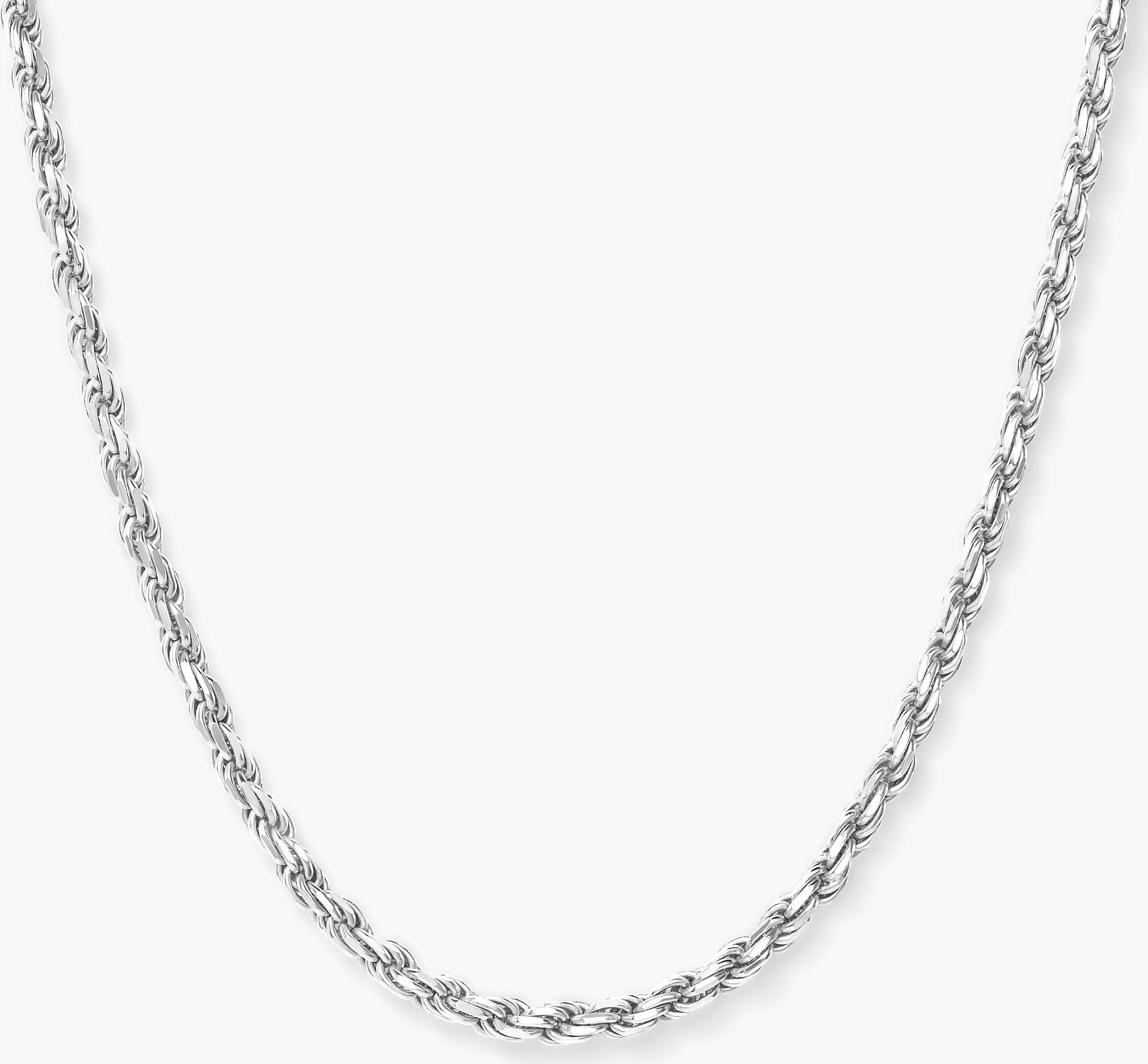 Jaxxon chain Jaxxon 2.5mm Rope Silver Chain 22"