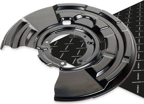 Ridex Brake Disc Back Plate Rear Axle Right