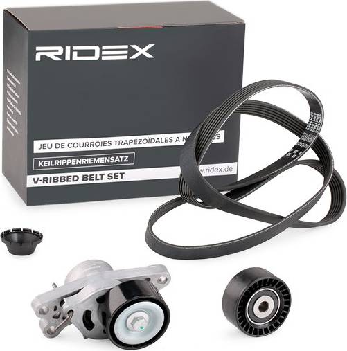 Ridex V-Ribbed Belt Set