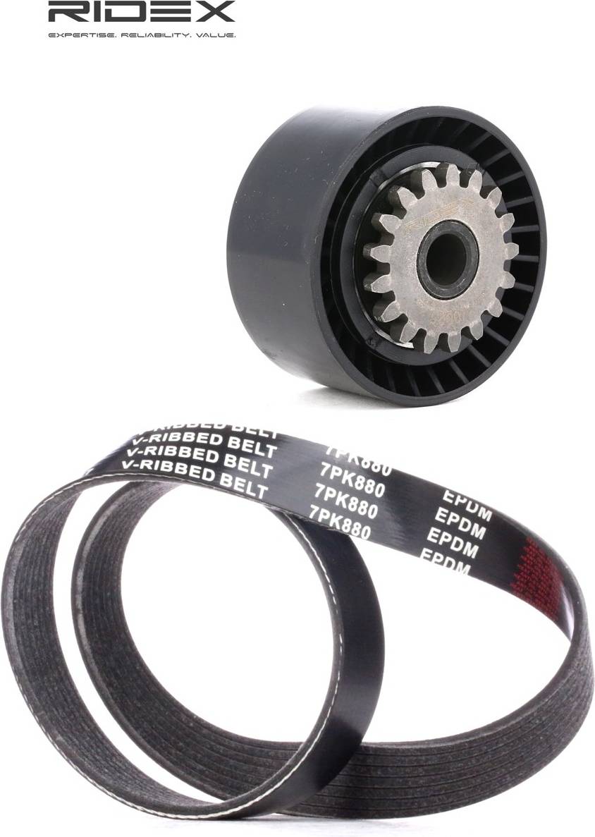 Ridex V-Ribbed Belt Set