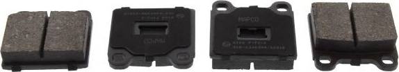 Mapco Brake Pad Set Disc