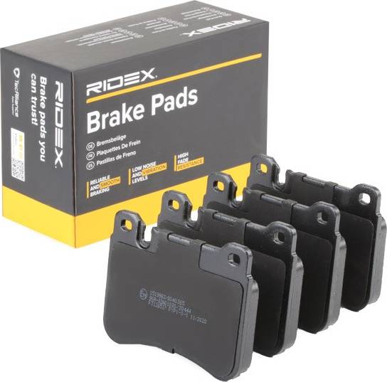 Ridex Brake Pad Set Front Axle