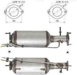 Vegaz Particulate Filter FK-864 Diesel Exhaust System