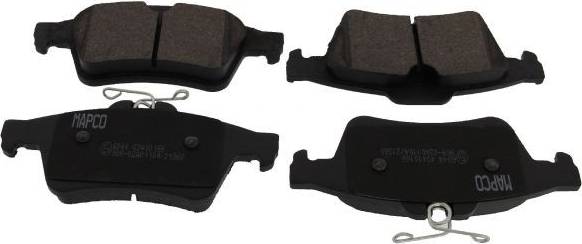 Mapco 6044 Brake Pad Set Rear Axle