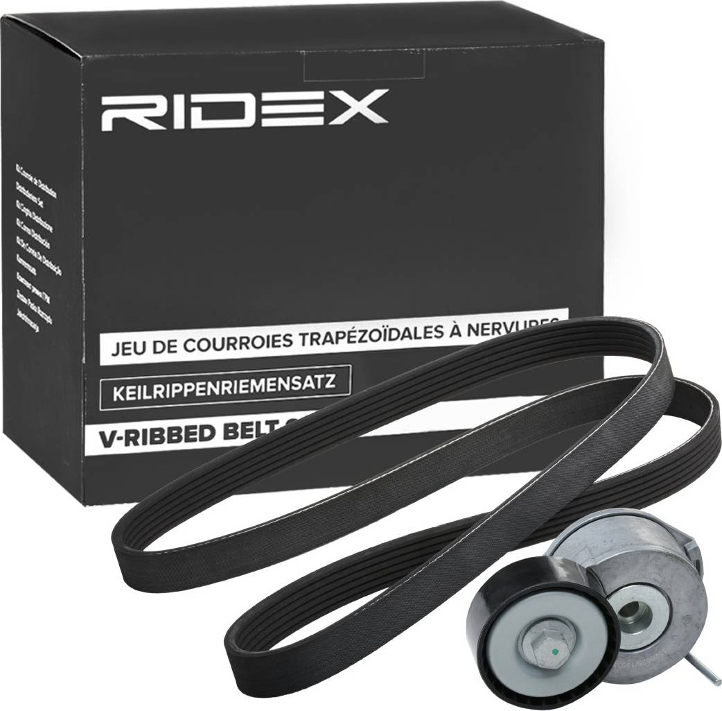 Ridex V-Ribbed Belt Set