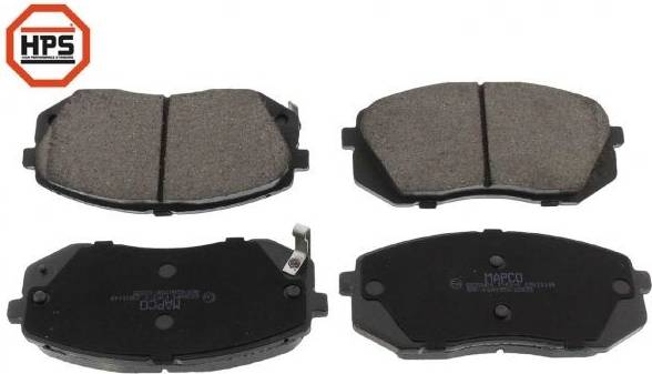 Mapco Brake Pad Set Front Axle