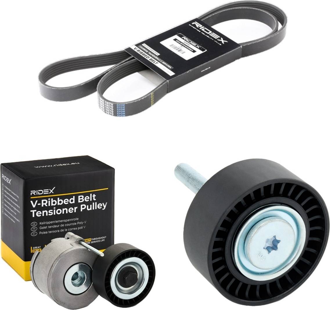 Ridex V-Ribbed Belt Set