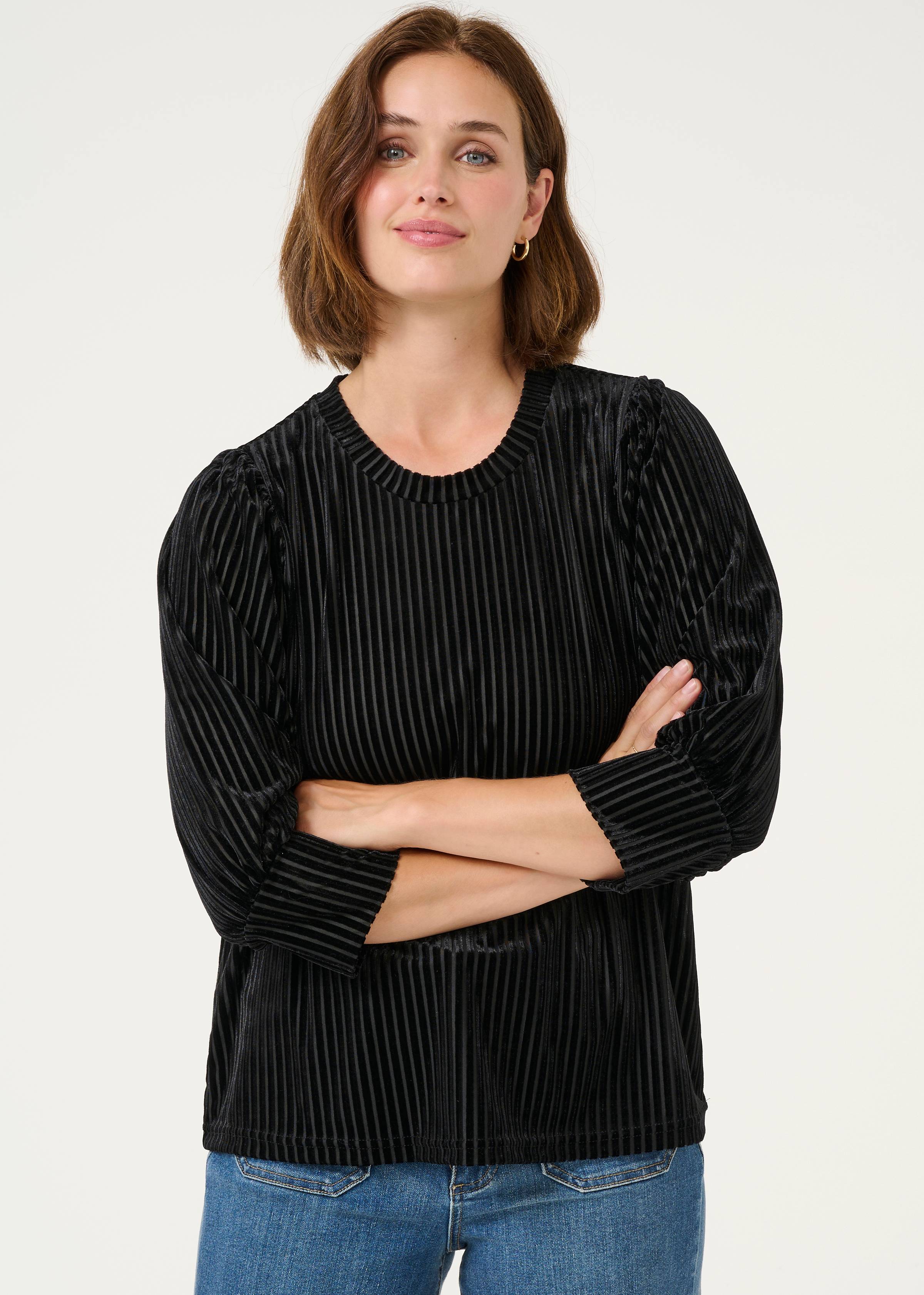 Kaffe KAcaca Bluse - Sort
