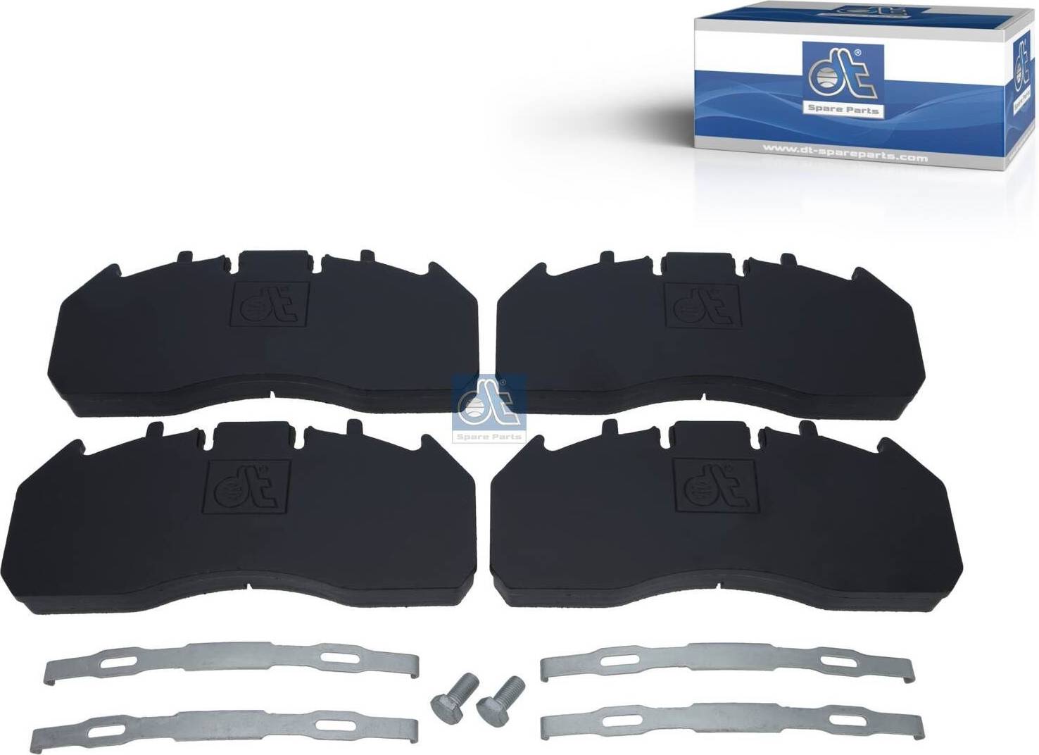 DT Spare Parts Brake Pad Set Rear Axle