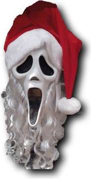 Ghost face costume Fun World Ghostface Santa Mask