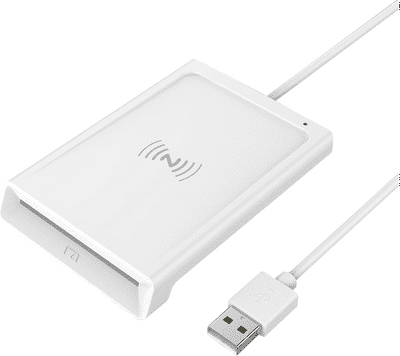 Typecat Buling Life, Contact NFC 2-In-1 Smart Card Reader PC-Linked Dual-Interface Smart Card Reader/Writer Contact PCSC Smart Card Reader