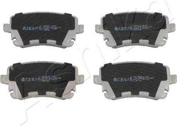Ashika Brake Pad Set Rear Axle