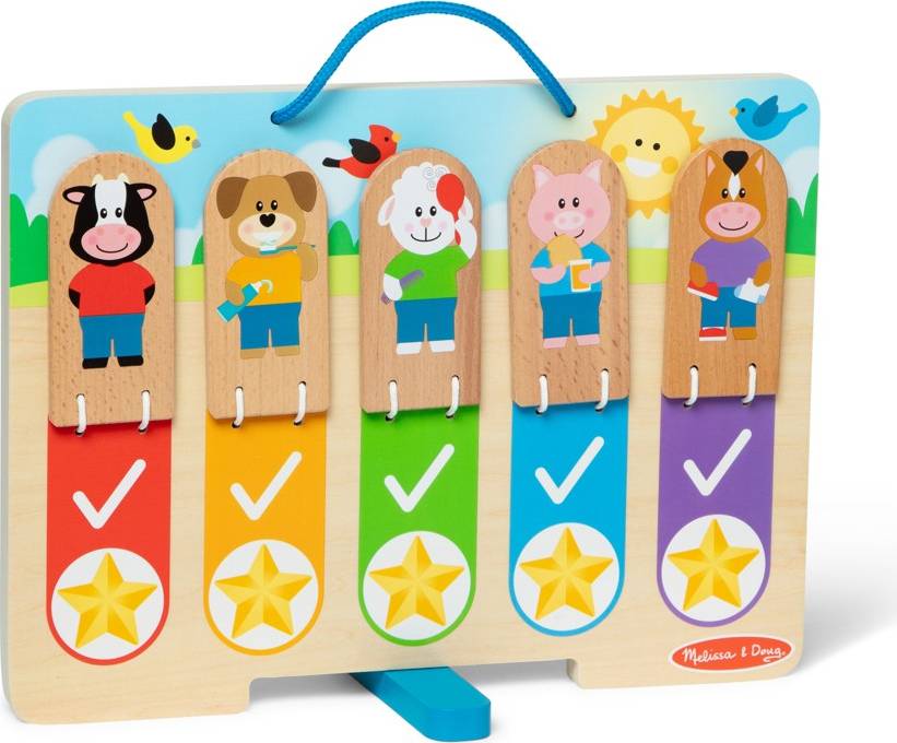 Melissa & Doug Daily Routines Chart NEW