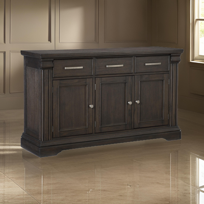 Buffet server Benjara Ruth 60 Inch Server Buffet Sideboard