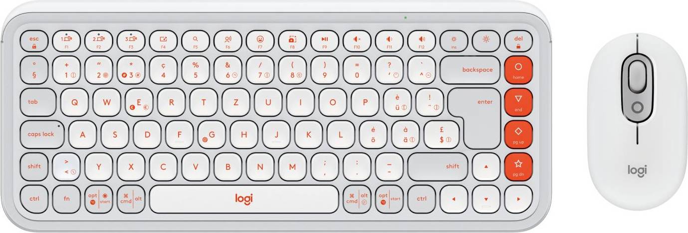 Logitech POP Icon Combo Keyboard Mouse Set