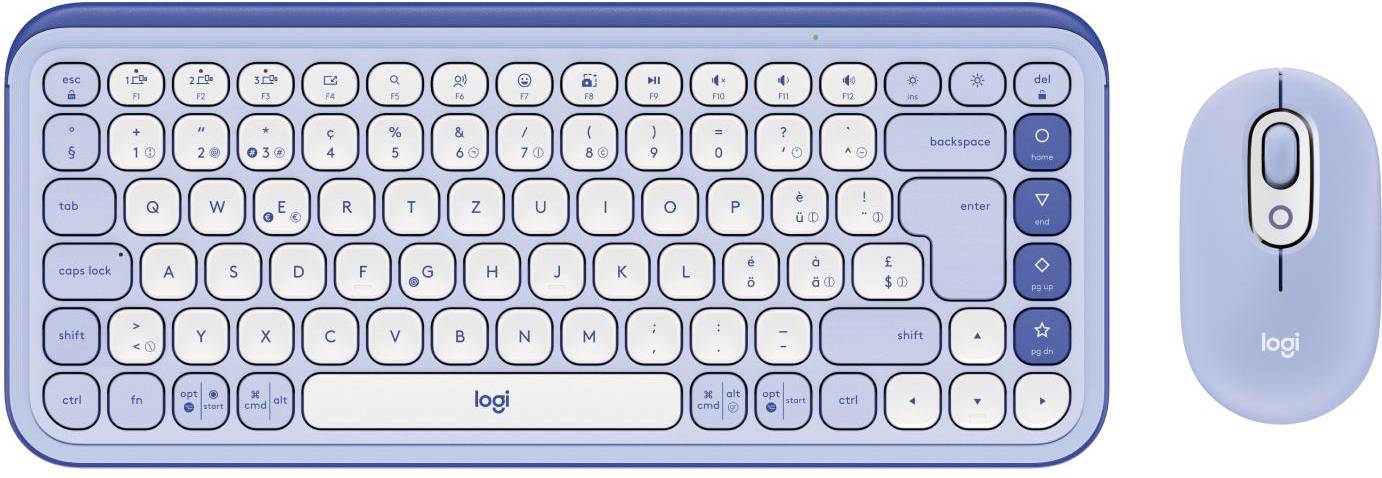Logitech POP Icon Keyboard Mouse Combo