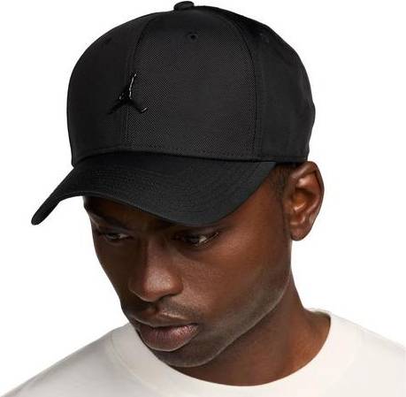 Jordan Rise Structured Metal Cap - Schwarz