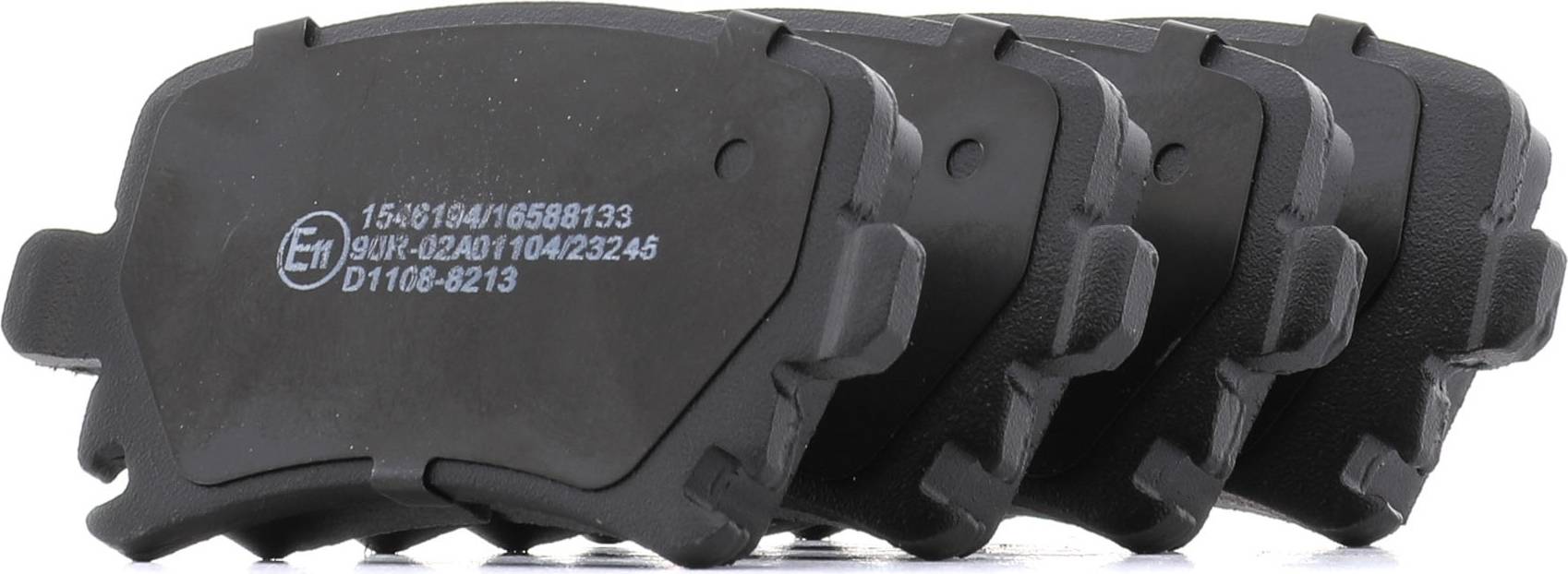Ridex 402B1514 Brake Pad Set Rear Axle