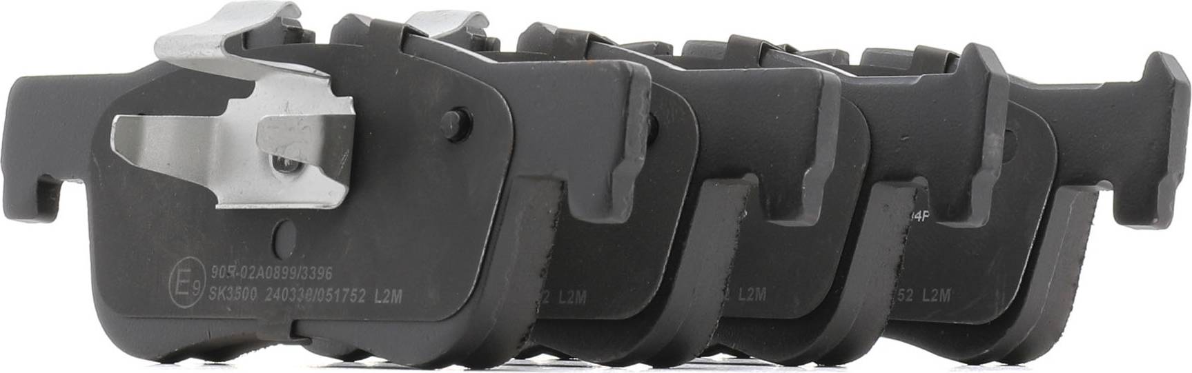 Ridex Brake Pad Set Front Axle