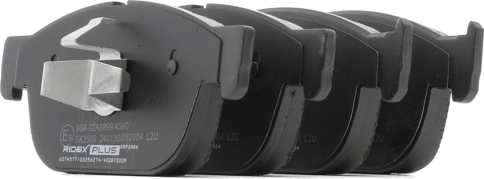 Ridex Plus Brake Pad Set Front Axle