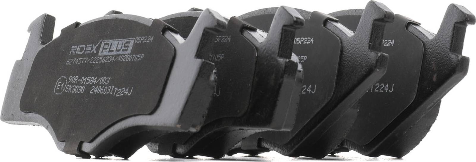 Ridex Plus Brake Pad Set Front Axle
