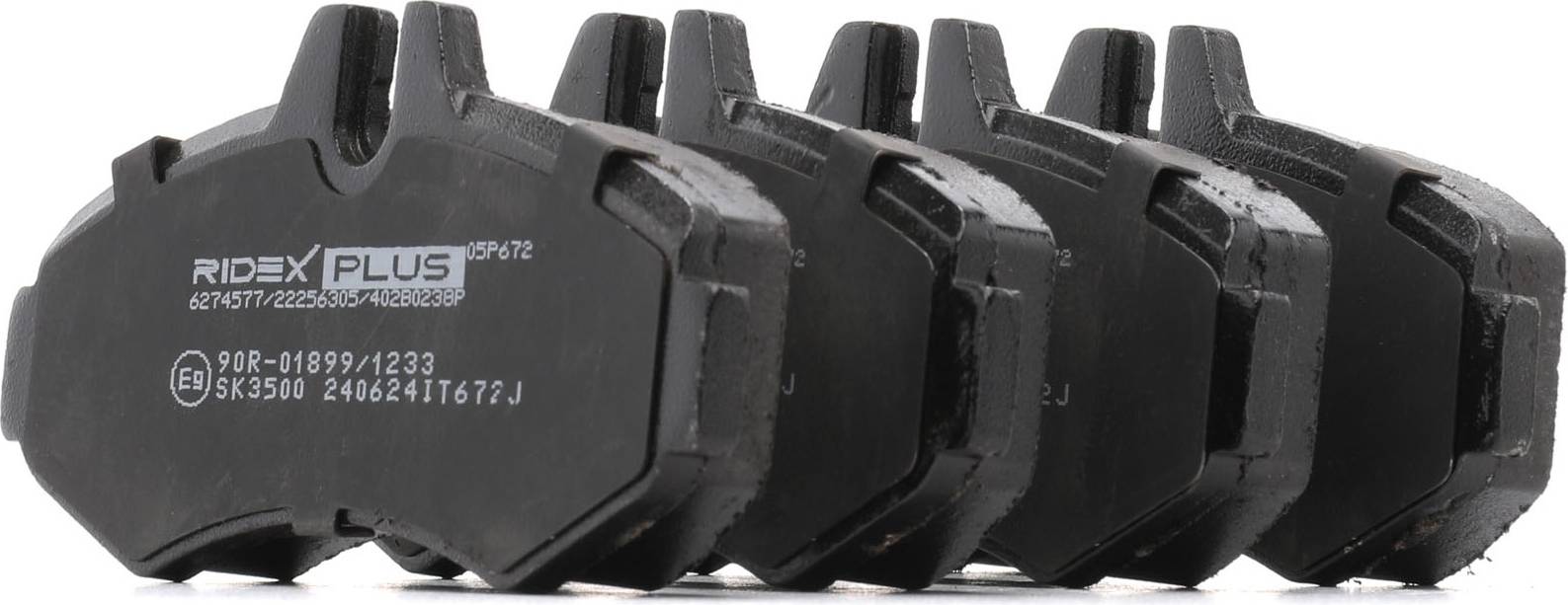 Ridex Plus Brake Pad Set Front Axle
