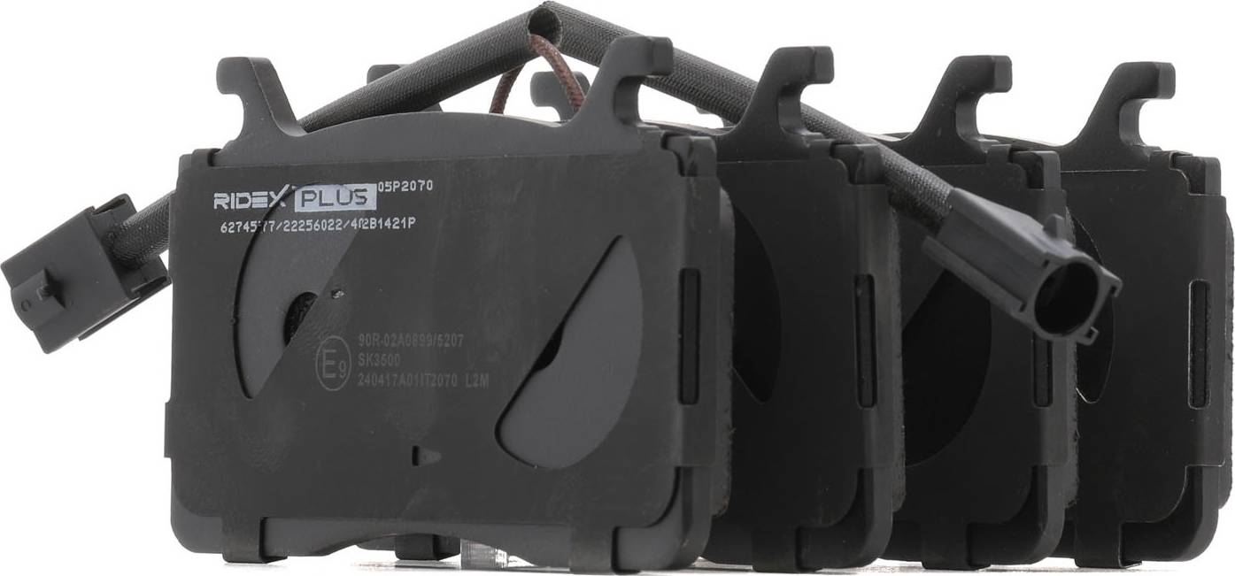 Ridex Plus Brake Pad Set Front Axle