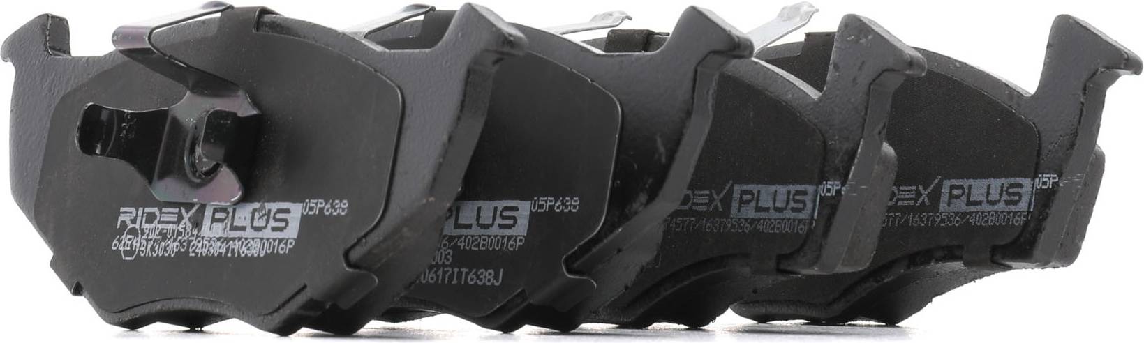 Ridex Plus Brake Pad Set Front Axle