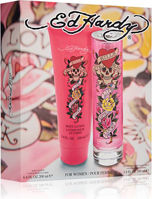 Ed Hardy 2 Pc Set