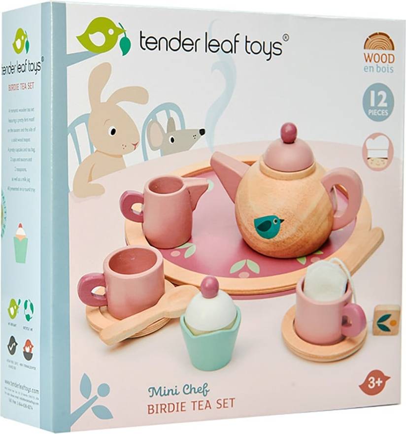 Mini Chef Birdie Tea Set
