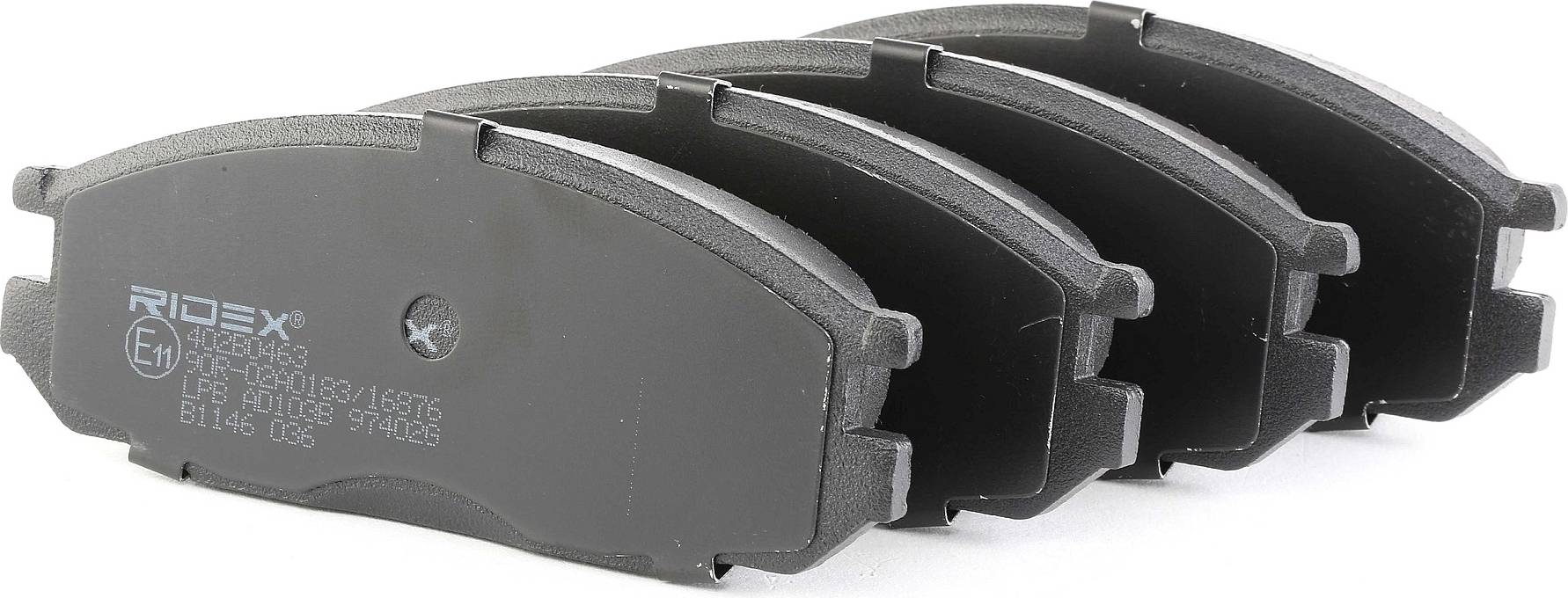 Ridex Brake Pad Set Rear Axle