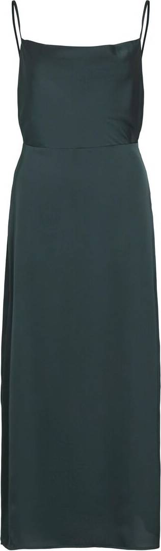 Vila Robe Col En V Turquoise Kaye - Turquoise