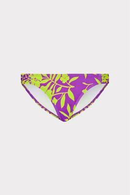 Milly Aroma Ruched Sides Bikini Bottom - Marigold