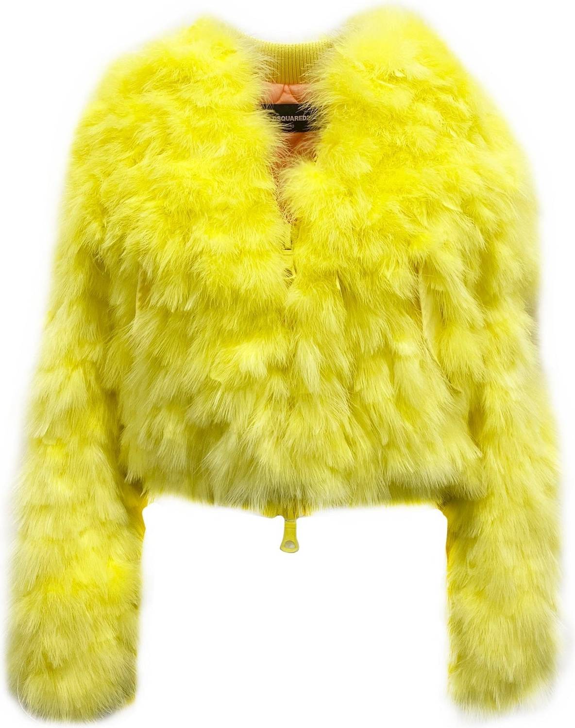 DSquared2 Feathers Bomber Jacket Polyester - Polyester