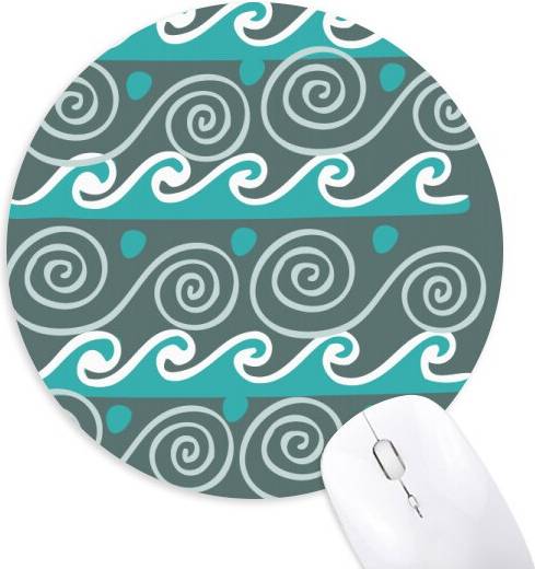 DIYthinker Blue Wave Mouse Pad